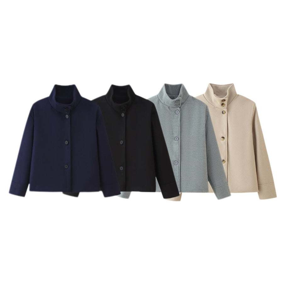 Cosima Jacket with Stand Collar