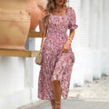 Cosima Maxi Dress with Floral Print