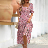 Cosima Maxi Dress with Floral Print
