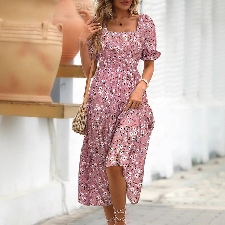 Cosima Maxi Dress with Floral Print