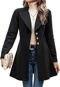 Cosima Trench Coat in Black