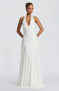 Luana Maxi Dress – Ivory
