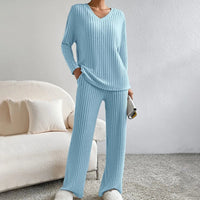 CozySet™ Knitted 2-piece set in Baby Blue