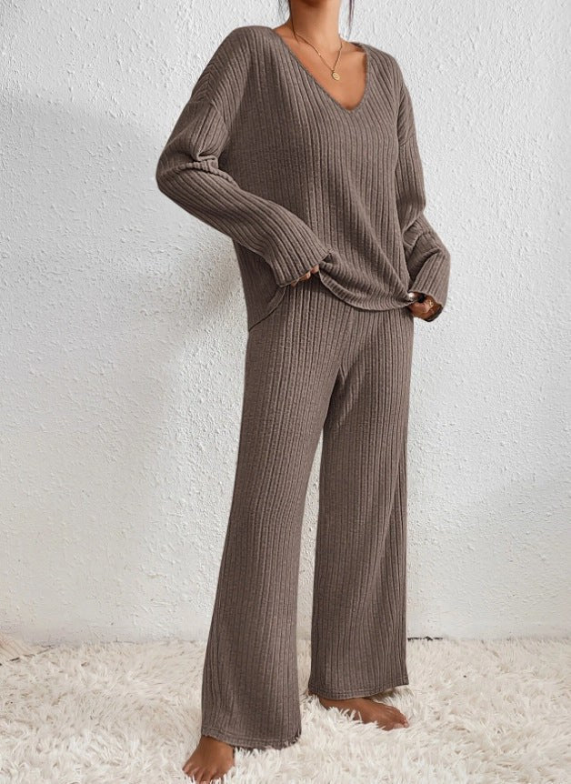 CozySet™ Knitted 2-piece set in Gray