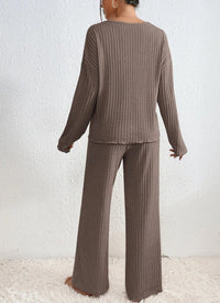 CozySet™ Knitted 2-piece set in Gray