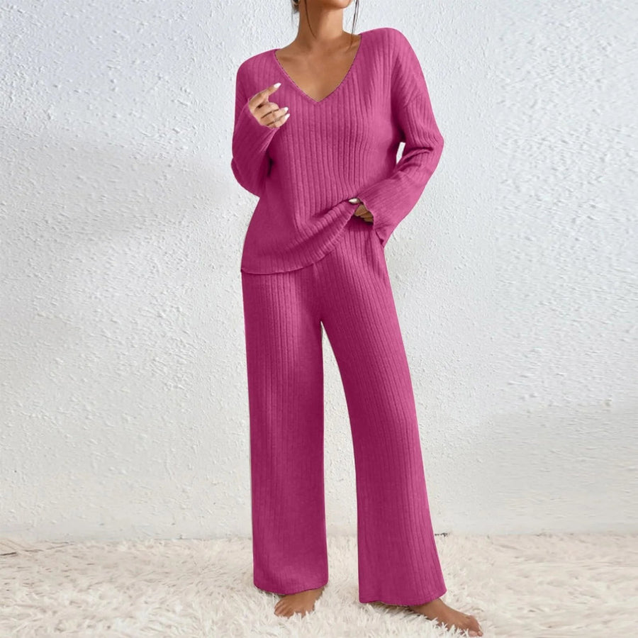 CozySet™ Knitted 2-piece set in Pink