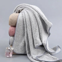 Crown Bamboo Bath Towel in Rose Pink