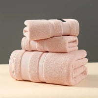 Crown Double Thick Spa Bath Towel in Rose Pink