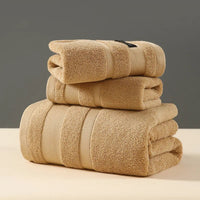Crown Double Thick Spa Bath Towel in Sandstone