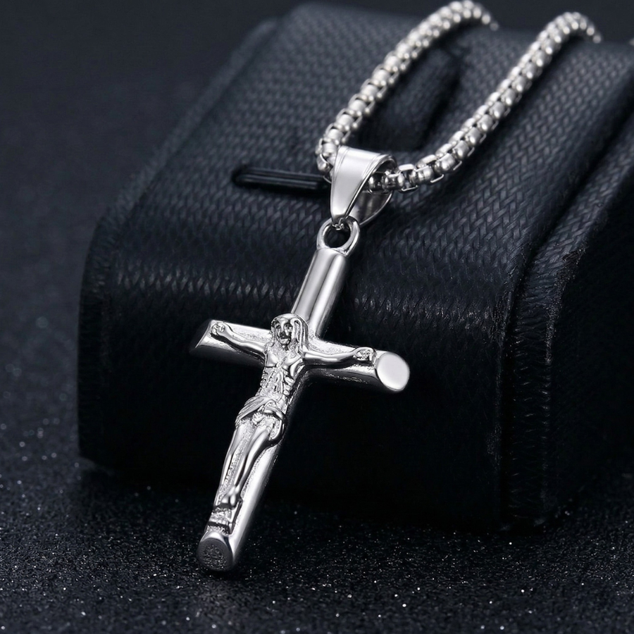 Crucifix Silver 3mm