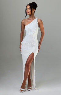 Ruby Maxi Dress – Ivory