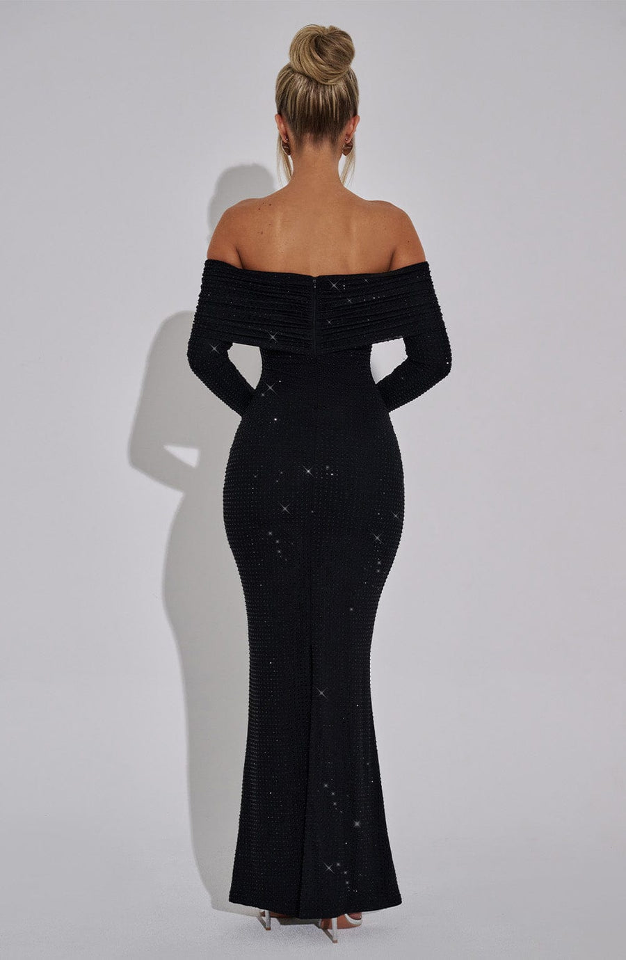 Nika Maxi Dress – Black