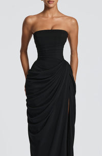 Ava Maxi Dress – Black