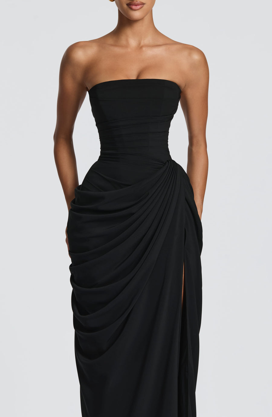 Ava Maxi Dress – Black
