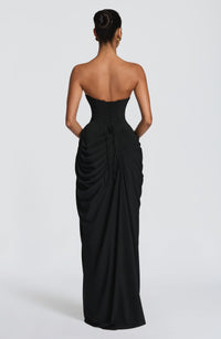 Ava Maxi Dress – Black