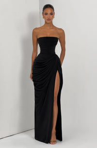 Ava Maxi Dress – Black