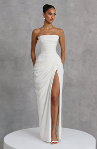 Ava Maxi Dress – Ivory