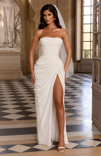 Ava Maxi Dress – Ivory