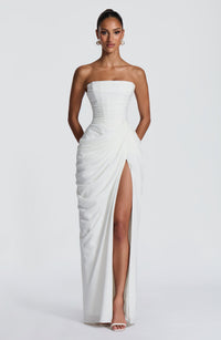 Ava Maxi Dress – Ivory
