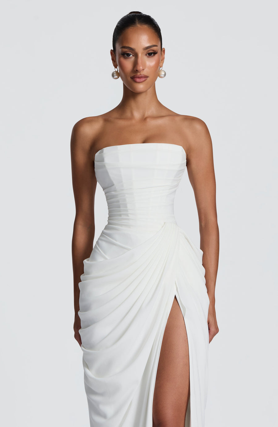 Ava Maxi Dress – Ivory