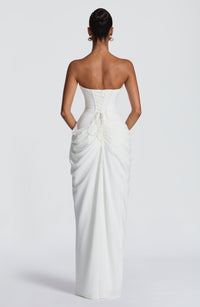 Ava Maxi Dress – Ivory