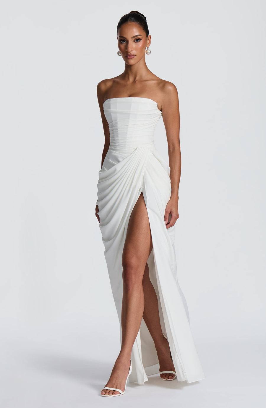 Ava Maxi Dress – Ivory