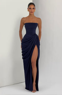 Ava Maxi Dress – Navy