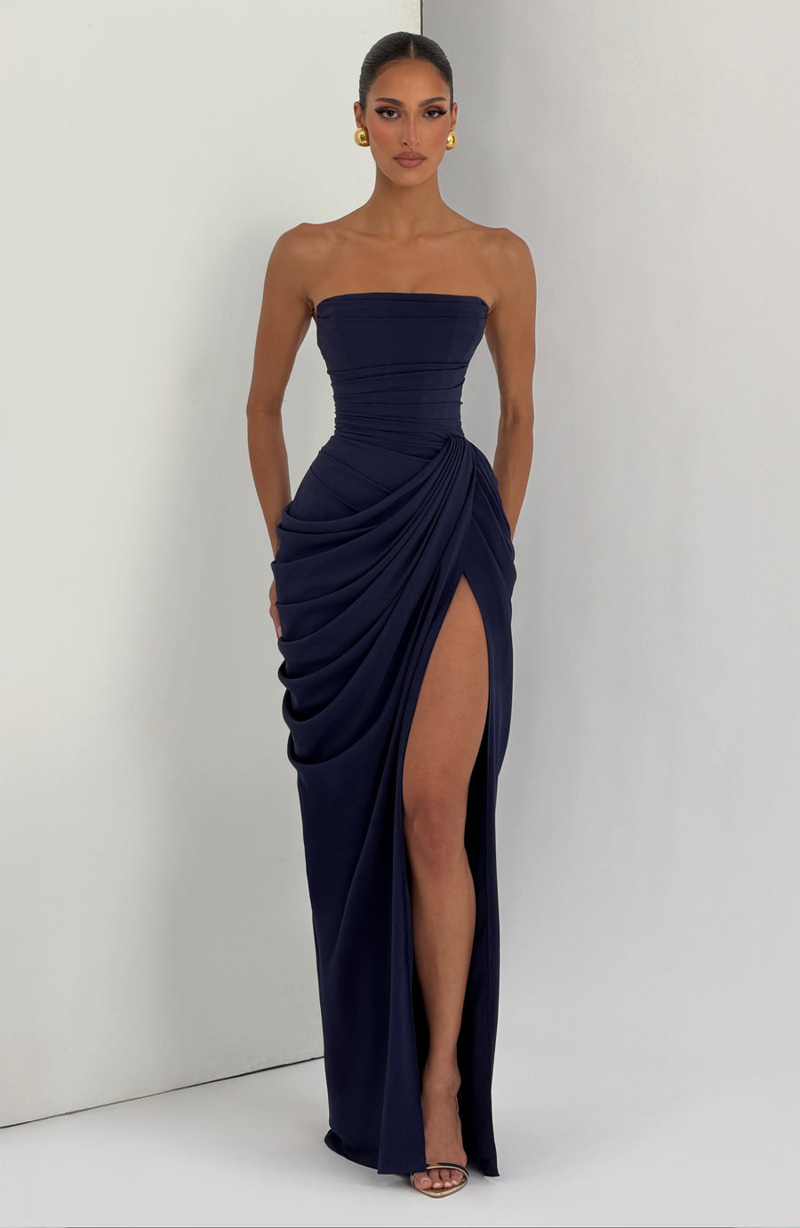 Ava Maxi Dress – Navy
