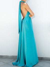 Arabella Halter Backless Maxi Dress