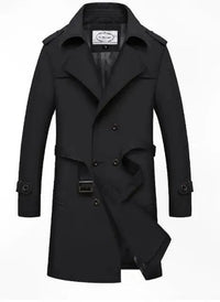 Daan Trench Coat in Black