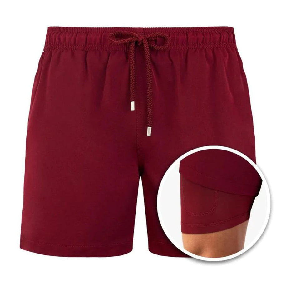 Daan Trousers in Red