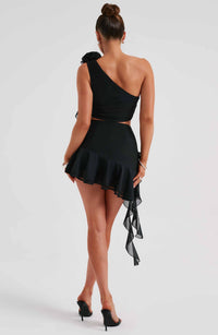 Sabine Mini Skirt in Black