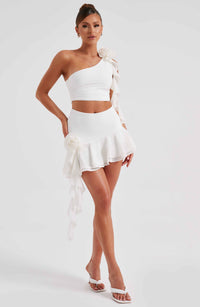 Sabine Mini Skirt - Ivory