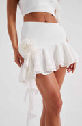 Sabine Mini Skirt - Ivory