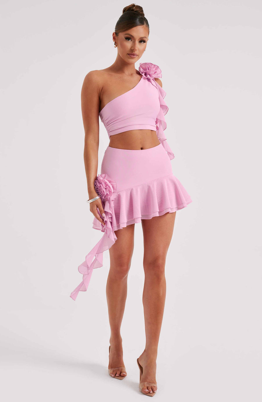 Sabine Mini Skirt in Pink