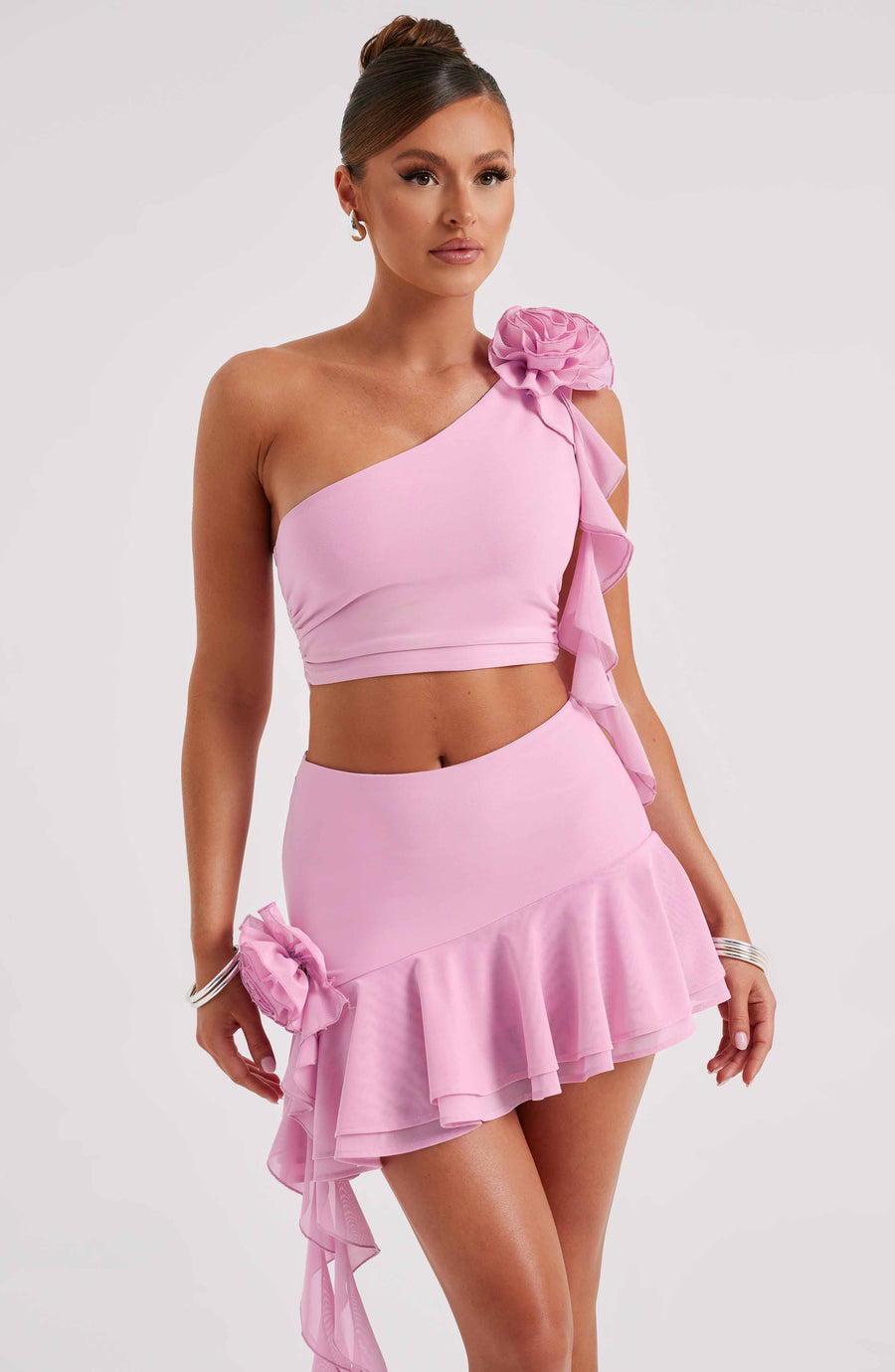 Sabine Mini Skirt in Pink
