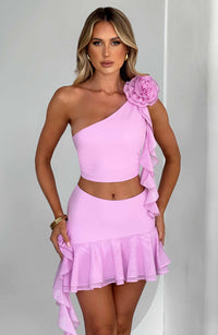 Sabine Mini Skirt in Pink