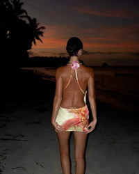Daisy | Halter Mini Dress