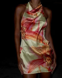 Daisy | Halter Mini Dress