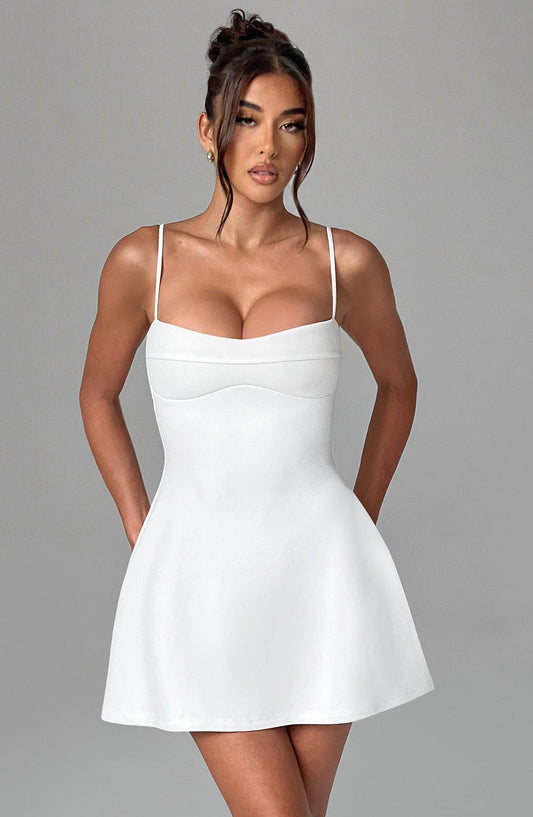 Mara Mini Dress - Ivory