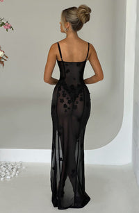 Kenna Maxi Dress – Black