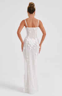 Kenna Maxi Dress – Ivory