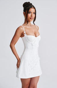 Kenna Mini Dress – Ivory