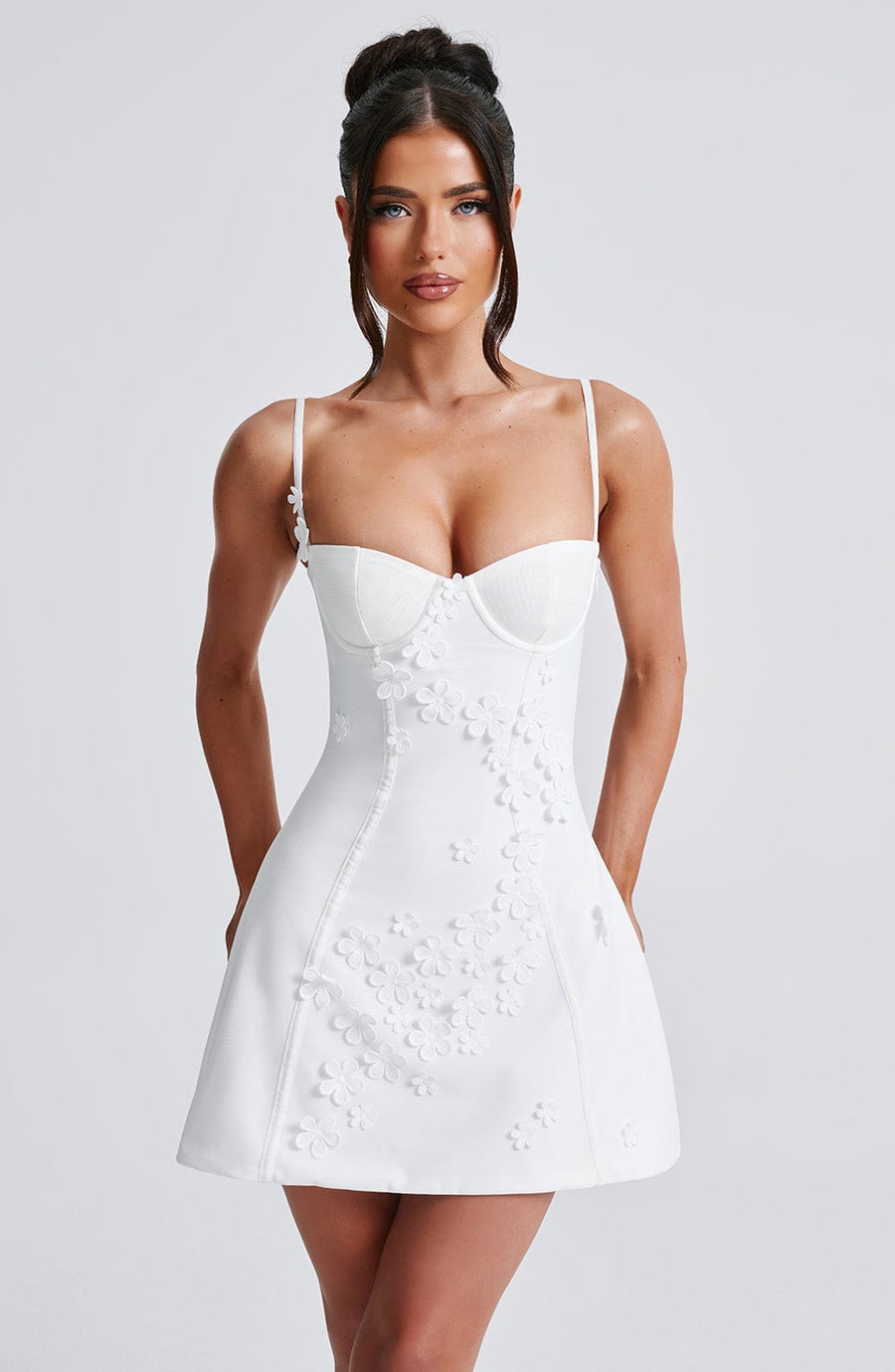 Kenna Mini Dress – Ivory