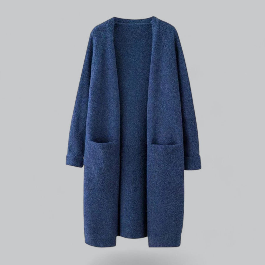 Mathilde | Women's Long Oversized Cashmere Knit Cardigan
