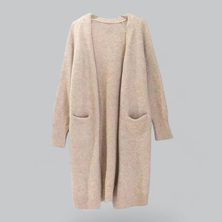 Mathilde | Women's Long Oversized Cashmere Knit Cardigan