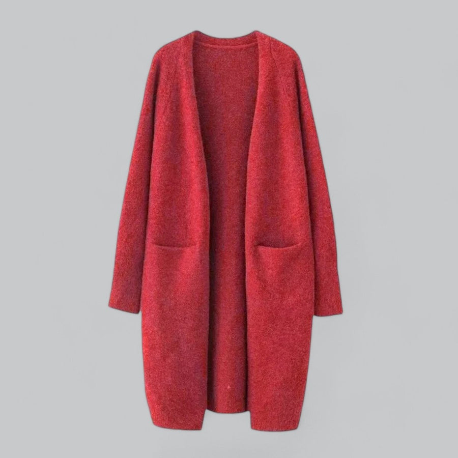 Mathilde | Women's Long Oversized Cashmere Knit Cardigan