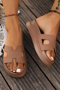 Agnes | Women's Cutout Platform Sandals