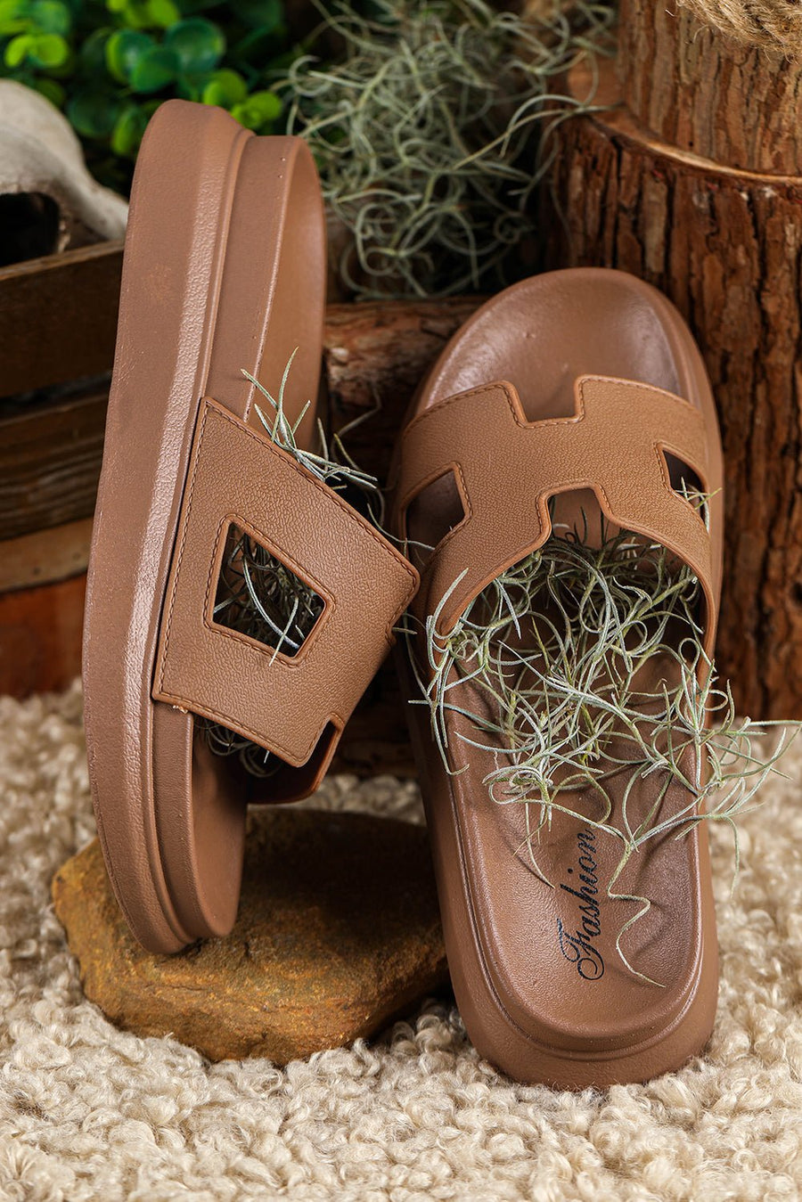 Agnes | Women's Cutout Platform Sandals