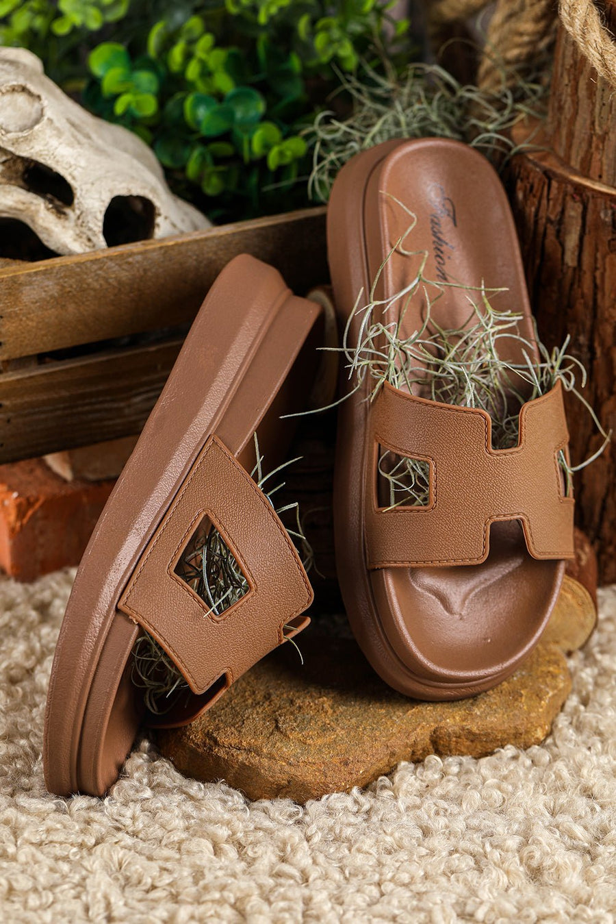 Agnes | Women's Cutout Platform Sandals